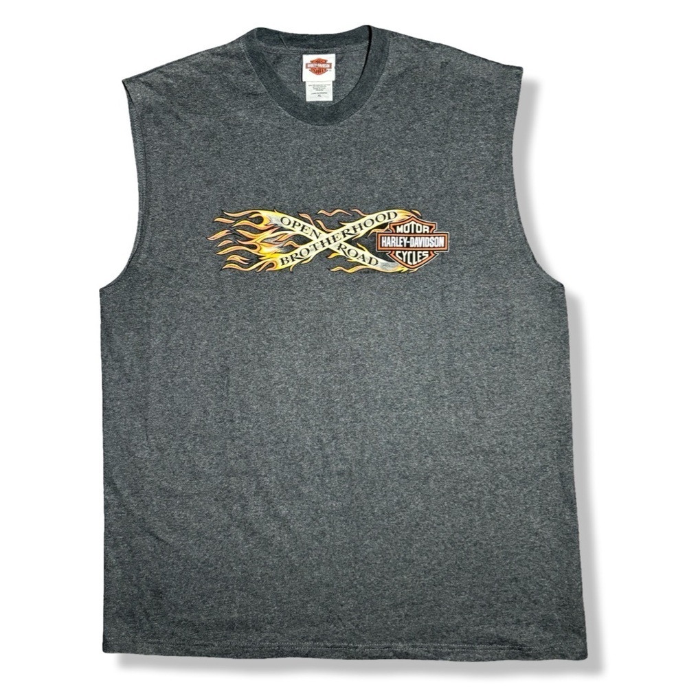 Harley-Davidson Gray Sleeveless Men's Shirt